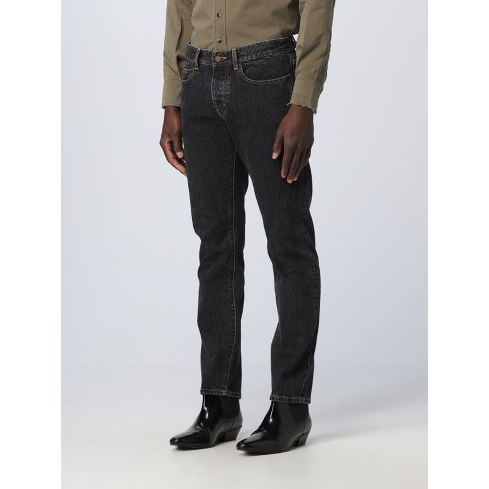 Saint Laurent Jeans Men Grey - Picture 3 of 3
